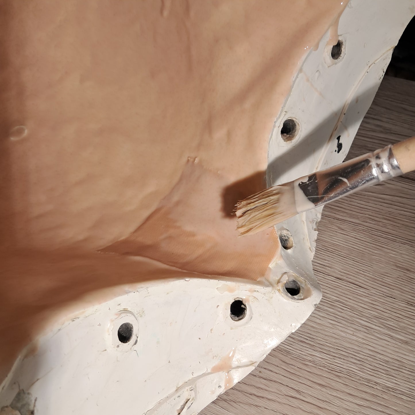 Tessuto Elastico colore CARNE