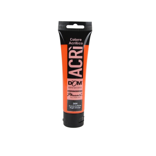 Arancio brillante acrilico 100 ml