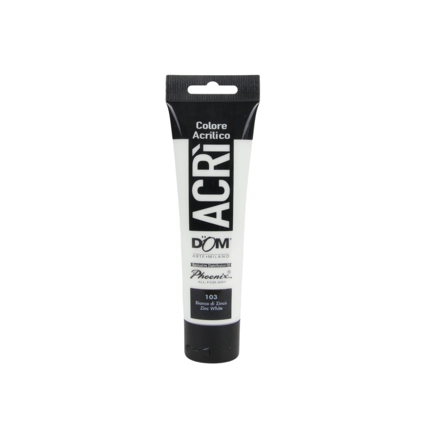Bianco di zinco acrilico 100 ml