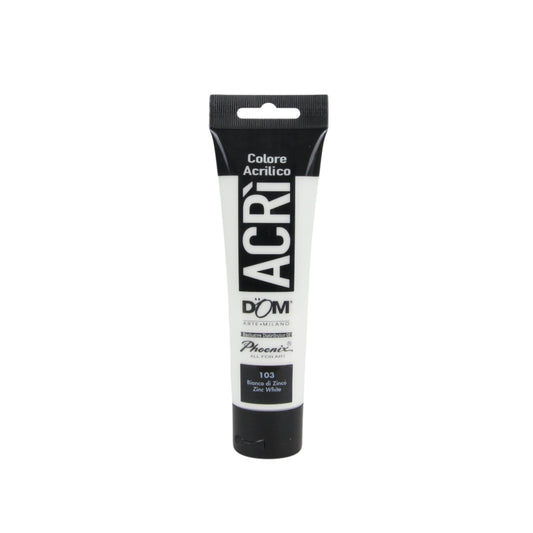 Bianco di zinco acrilico 100 ml