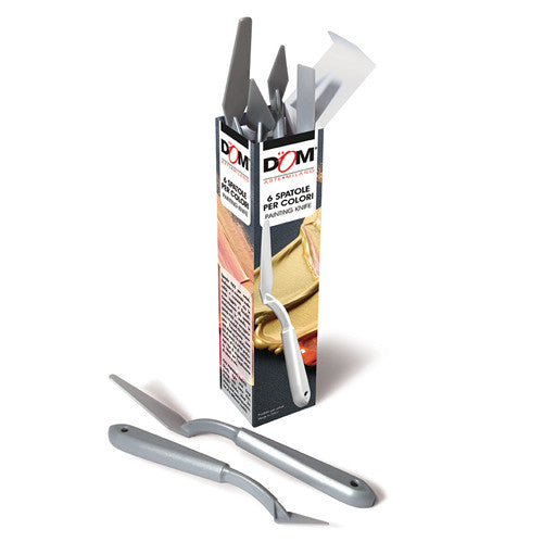 Set spatole in plastica 6 pz.