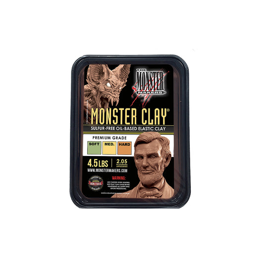 Monster Clay® Brown formato da kg 2,05 (4,5 lbs)