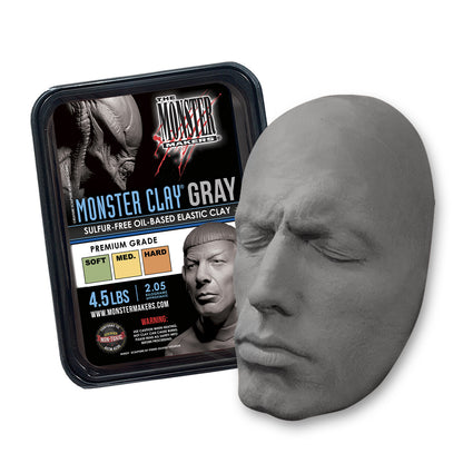 Monster Clay® Gray formato da kg 2,05 (4,5 lbs)