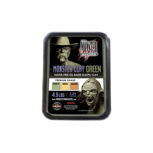 Monster Clay® Green formato da kg 2,05 (4,5 lbs)