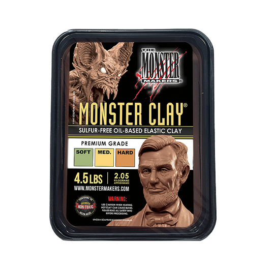 Monster Clay® Brown formato da kg 2,05 (4,5 lbs)