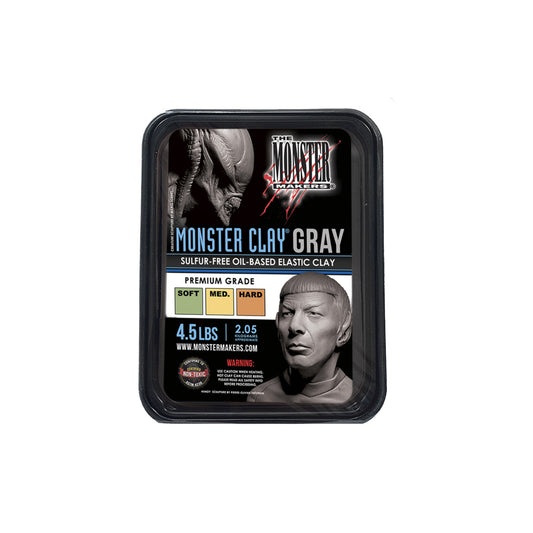 Monster Clay® Gray formato da kg 2,05 (4,5 lbs)